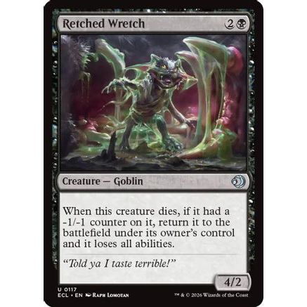 Retched Wretch (ECL-117) - Lorwyn Eclipsed
