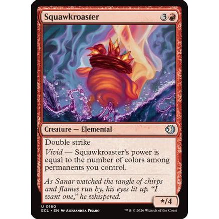 Squawkroaster (ECL-160) - Lorwyn Eclipsed Foil