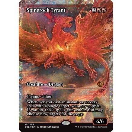 Spinerock Tyrant (0399) (Showcase) (Fracture Foil) (ECL-399) - Lorwyn Eclipsed Foil