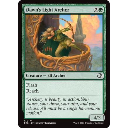 Dawn's Light Archer (ECL-174) - Lorwyn Eclipsed Foil