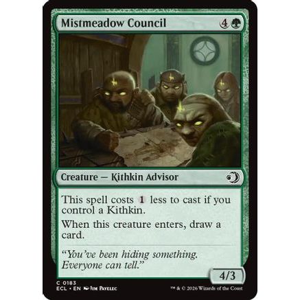 Mistmeadow Council (ECL-183) - Lorwyn Eclipsed