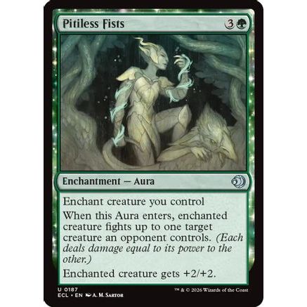 Pitiless Fists (ECL-187) - Lorwyn Eclipsed