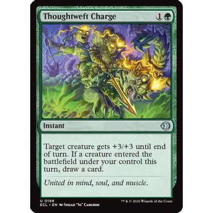 Thoughtweft Charge (ECL-198) - Lorwyn Eclipsed Foil