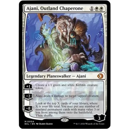 Ajani, Outland Chaperone (ECL-004) - Lorwyn Eclipsed