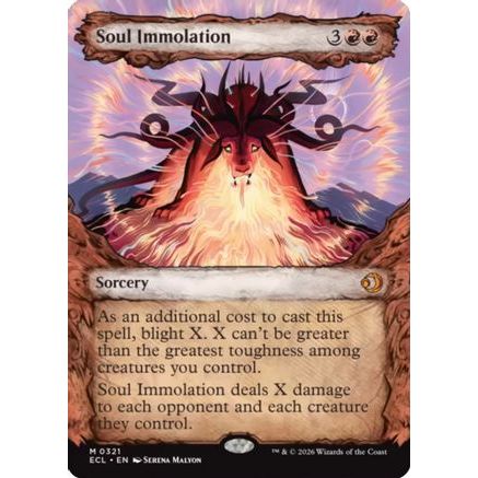 Soul Immolation (Showcase) (ECL-321) - Lorwyn Eclipsed