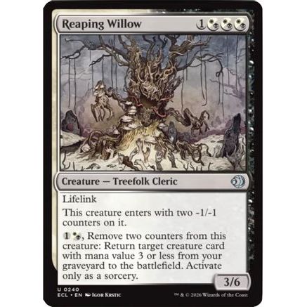 Reaping Willow (ECL-240) - Lorwyn Eclipsed Foil