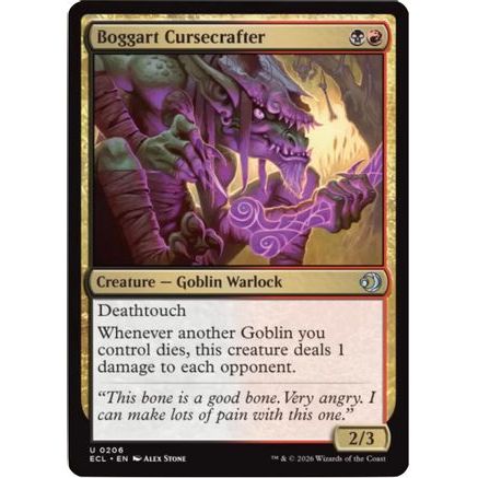 Boggart Cursecrafter (ECL-206) - Lorwyn Eclipsed Foil