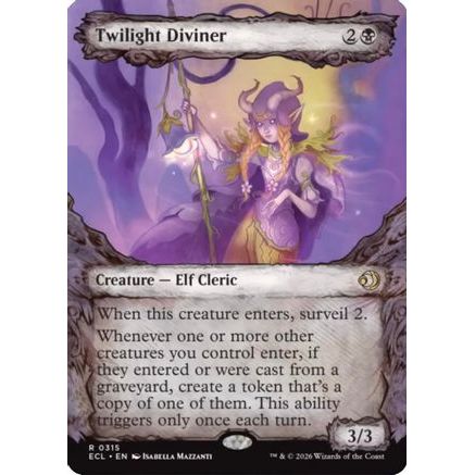 Twilight Diviner (Showcase) (ECL-315) - Lorwyn Eclipsed