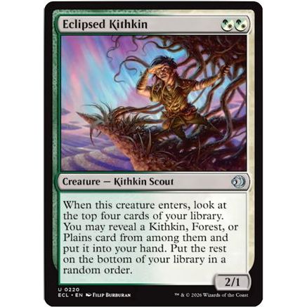 Eclipsed Kithkin (ECL-220) - Lorwyn Eclipsed Foil