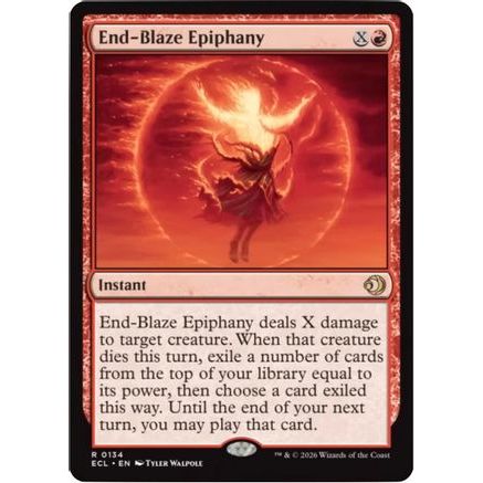 End-Blaze Epiphany (ECL-134) - Lorwyn Eclipsed Foil