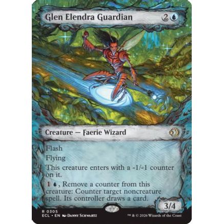 Glen Elendra Guardian (0305) (Showcase) (ECL-305) - Lorwyn Eclipsed