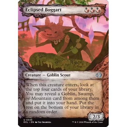 Eclipsed Boggart (Showcase) (ECL-335) - Lorwyn Eclipsed