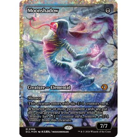 Moonshadow (0396) (Showcase) (Fracture Foil) (ECL-396) - Lorwyn Eclipsed Foil