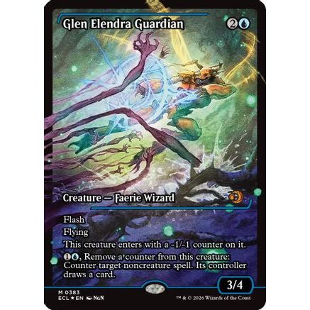 Glen Elendra Guardian (0383) (Showcase) (ECL-383) - Lorwyn Eclipsed Foil