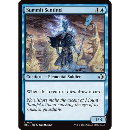 Summit Sentinel (ECL-073) - Lorwyn Eclipsed