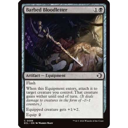 Barbed Bloodletter (ECL-086) - Lorwyn Eclipsed