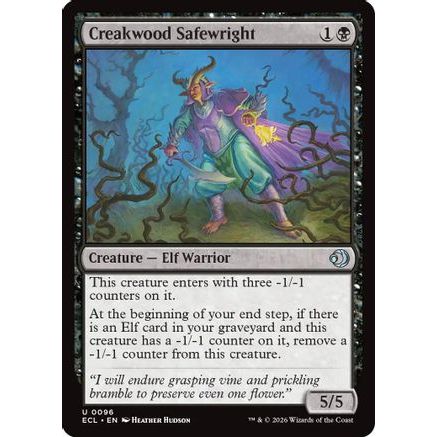 Creakwood Safewright (ECL-096) - Lorwyn Eclipsed