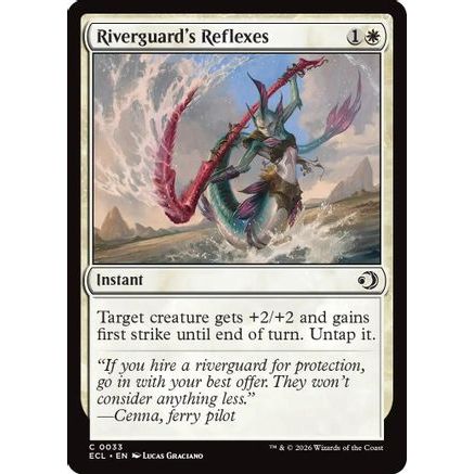 Riverguard's Reflexes (ECL-033) - Lorwyn Eclipsed