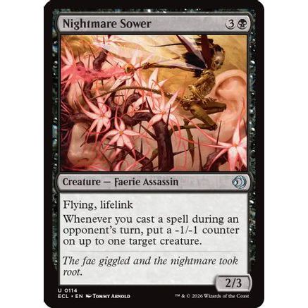 Nightmare Sower (ECL-114) - Lorwyn Eclipsed