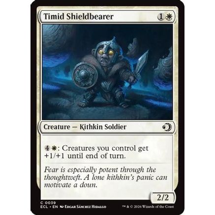 Timid Shieldbearer (ECL-039) - Lorwyn Eclipsed