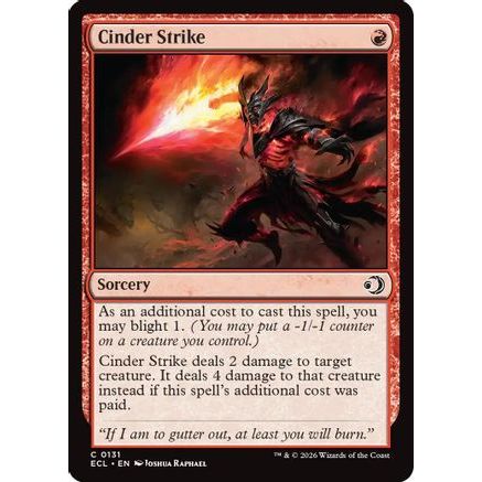 Cinder Strike (ECL-131) - Lorwyn Eclipsed