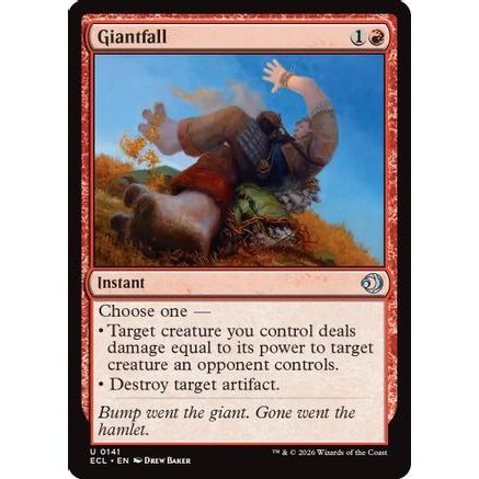 Giantfall (ECL-141) - Lorwyn Eclipsed Foil