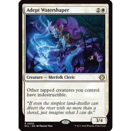 Adept Watershaper (ECL-003) - Lorwyn Eclipsed