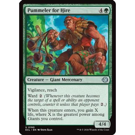 Pummeler for Hire (ECL-190) - Lorwyn Eclipsed Foil