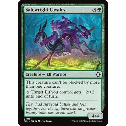 Safewright Cavalry (ECL-191) - Lorwyn Eclipsed