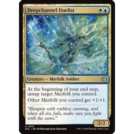 Deepchannel Duelist (ECL-213) - Lorwyn Eclipsed