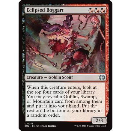 Eclipsed Boggart (ECL-217) - Lorwyn Eclipsed Foil