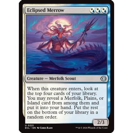 Eclipsed Merrow (ECL-221) - Lorwyn Eclipsed