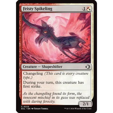 Feisty Spikeling (ECL-223) - Lorwyn Eclipsed