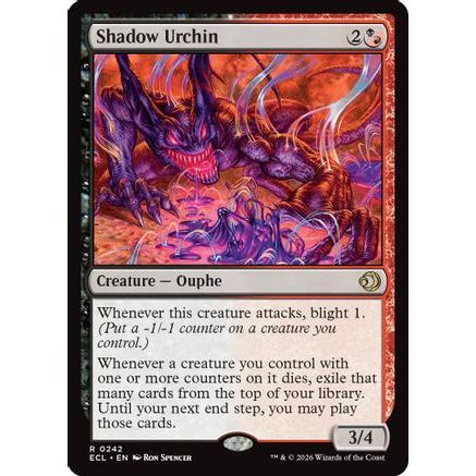 Shadow Urchin (ECL-242) - Lorwyn Eclipsed