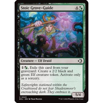 Stoic Grove-Guide (ECL-243) - Lorwyn Eclipsed Foil