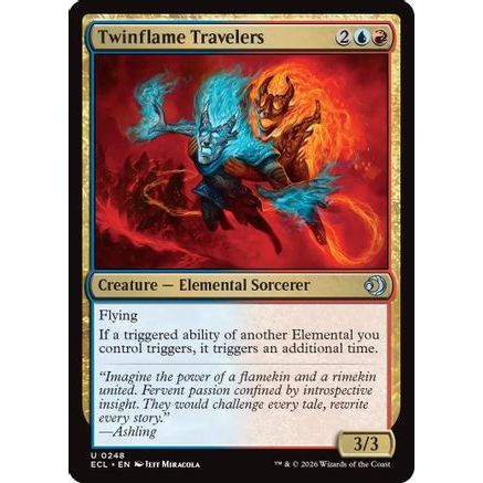Twinflame Travelers (ECL-248) - Lorwyn Eclipsed Foil