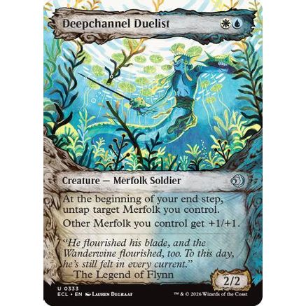 Deepchannel Duelist (Showcase) (ECL-333) - Lorwyn Eclipsed