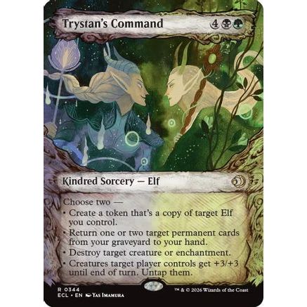 Trystan's Command (Showcase) (ECL-344) - Lorwyn Eclipsed