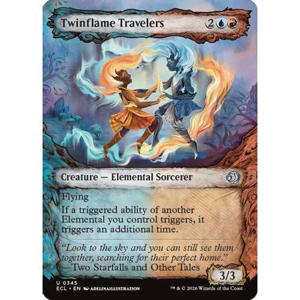 Twinflame Travelers (Showcase) (ECL-345) - Lorwyn Eclipsed