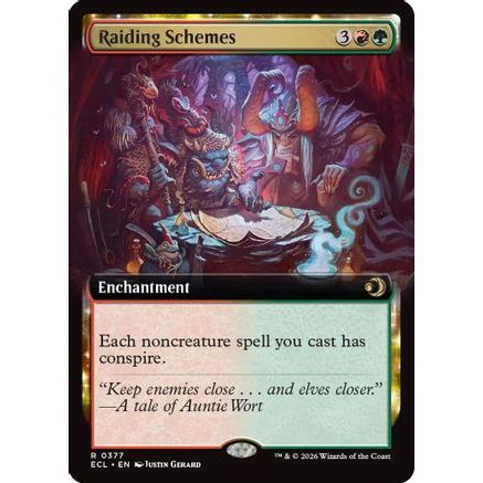 Raiding Schemes (Extended Art) (ECL-377) - Lorwyn Eclipsed