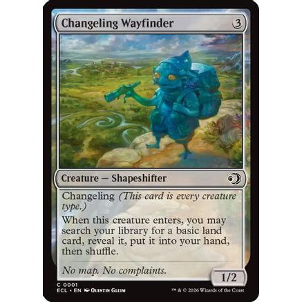 Changeling Wayfinder (ECL-001) - Lorwyn Eclipsed Foil