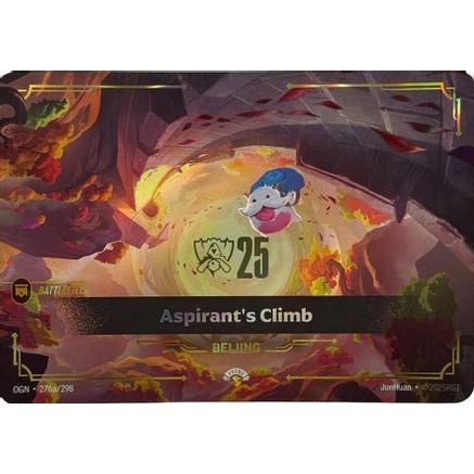 Aspirant's Climb (276a/298) - Riftbound Promotional Cards Foil