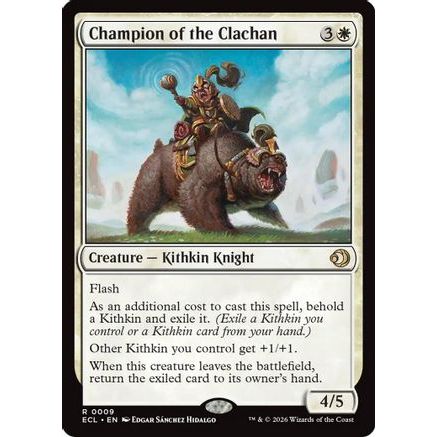 Champion of the Clachan (ECL-009) - Lorwyn Eclipsed