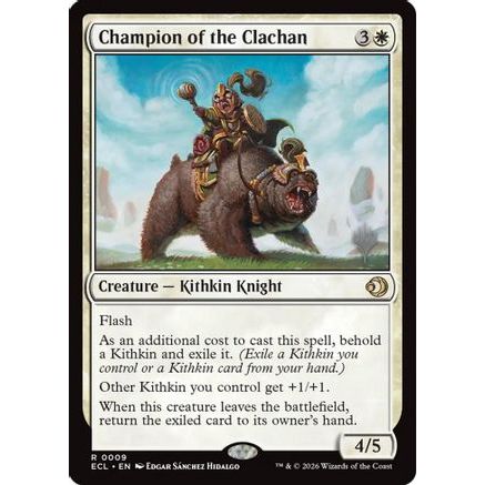 Champion of the Clachan (PPECL-009) - Promo Pack: Lorwyn Eclipsed Foil