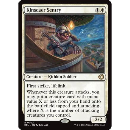 Kinscaer Sentry (PPECL-022) - Promo Pack: Lorwyn Eclipsed