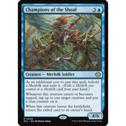 Champions of the Shoal (PPECL-046) - Promo Pack: Lorwyn Eclipsed