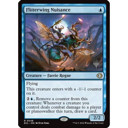 Flitterwing Nuisance (PPECL-048) - Promo Pack: Lorwyn Eclipsed