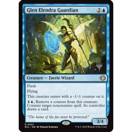 Glen Elendra Guardian (PPECL-051) - Promo Pack: Lorwyn Eclipsed Foil