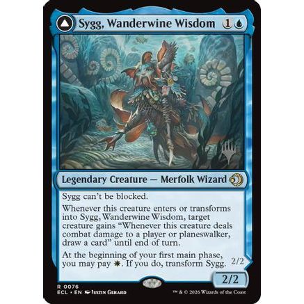 Sygg, Wanderwine Wisdom (PPECL-076) - Promo Pack: Lorwyn Eclipsed