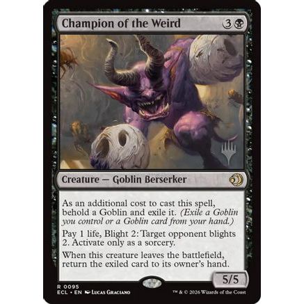 Champion of the Weird (PPECL-095) - Promo Pack: Lorwyn Eclipsed Foil
